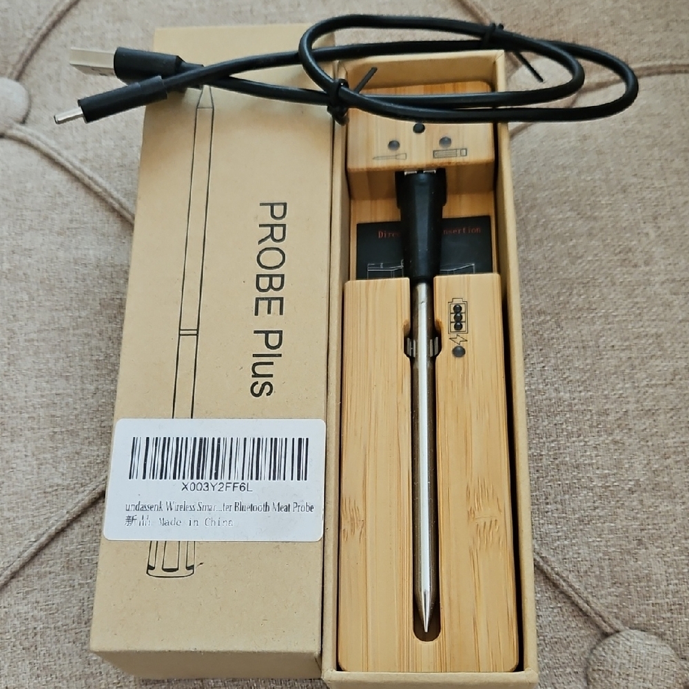 Probe Plus Wireless Meat Probe - Black and Brown